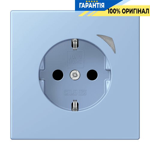 Розумна розетка з заземленням 250V/16A JUNG HOME BTLC1521S207, outremer moyen (32021)