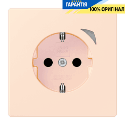 Розетка розумна з заземленням 250V 16А JUNG HOME BTLC1521S226, оранжевий