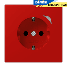Розумна розетка з заземленням 250V/16А JUNG HOME BTLC1521S227, rouge vermillon 31 (32090)