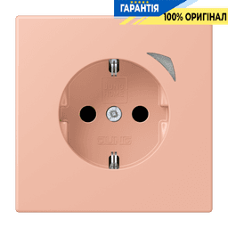 Розумна розетка з заземленням 250V 16А JUNG HOME BTLC1521S231, rose clair (32102)