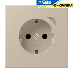Розумна розетка із заземленням 250V/16А JUNG HOME BTLC1521S243, ombre naturelle claire