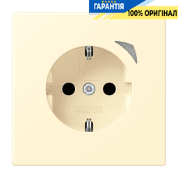 Розумна розетка з заземленням 250V/16А JUNG HOME Energy BTLC1521SE201, біла