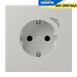 Розумна розетка з заземленням 250V/16A JUNG HOME Energy BTLC1521SE205, gris clair 31 (32013)