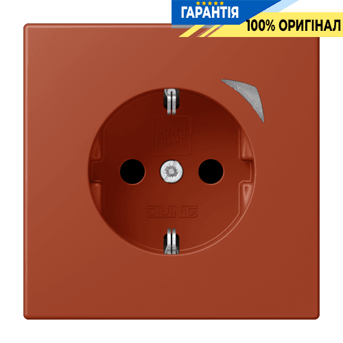 Розумна розетка з заземленням 250V/16A JUNG HOME Energy BTLC1521SE232, l'ocre rouge (32110)