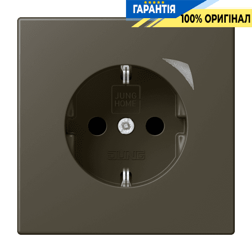 Розумна розетка з заземленням 250V/16A JUNG HOME Energy BTLC1521SE241, ombre naturelle 31