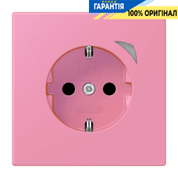 Розумна розетка з заземленням 250V/16A JUNG HOME Energy BTLC1521SE246, rose vif