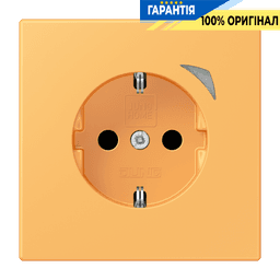 Розумна розетка з заземленням 250V/16А JUNG HOME Energy BTLC1521SE254, ocre jaune clair