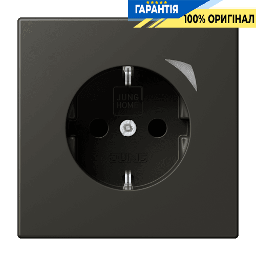 Розумна розетка з заземленням 250V/16А JUNG HOME Energy BTLC1521SE259, ombre naturelle 59