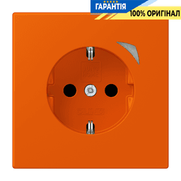 Розетка з заземленням 250V 16А JUNG HOME Energy BTLC1521SE260, помаранчева vif