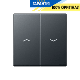 Клавіша 2-а для жалюзійного вимикача/кнопок JUNG A595BFPANM антрацит матовий