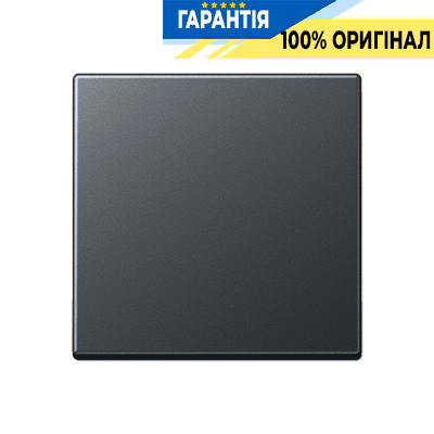 Клавіша 1-а JUNG A590BFANM антрацит матовий для електропроводки