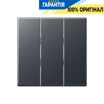 Клавіша 3-я JUNG A593BFANM антрацит матовий для електричних вимикачів