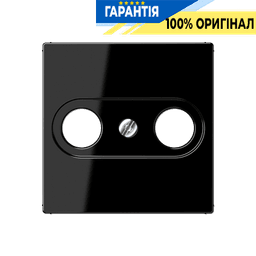 Накладка розетки TV-FM JUNG A561BFPLTVSWM чорний матовий