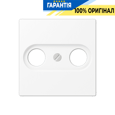 Накладка на TV-R(SAT) розетку Jung A500 білий матовий A561BFPLTVWWM