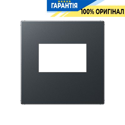 Накладка для USB розетки JUNG A1569USBANM, матовий антрацит