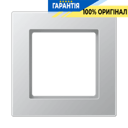 Рамка 1-ша алюмінієва термопластова Jung A5581BFAL серія А-550