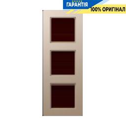 Рамка 3-я JUNG A5583BFCH A 550 термопласт колір шампанського