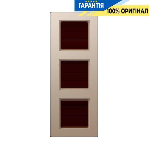 Рамка 3-я JUNG A5583BFCH A 550 термопласт колір шампанського