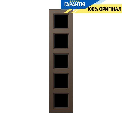 Рамка 5-а Jung A5585BFMO A550 термопласт колір мокко