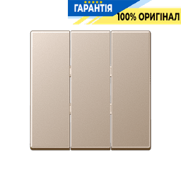 Клавіша 3-я Jung A593BFCH колір шампань для електроприладів
