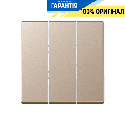 Клавіша 3-я Jung A593BFCH колір шампань для електроприладів