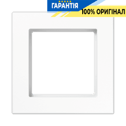 Рамка 1-а JUNG A-Creation AC581BFWW термопласт біла