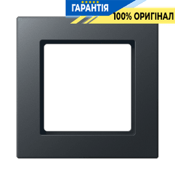 Рамка 1-ша JUNG A-Creation AC581BFANM термопласт матовий антрацит
