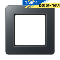 Рамка 1-а JUNG A-Flow AF581BFANM термопласт антрацит матовий