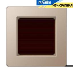 Рамка 1-а JUNG AF581BFCH A Flow, термопласт, колір шампанського
