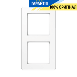 Рамка 2-а A-Flow Jung AF582BFWW термопласт біла