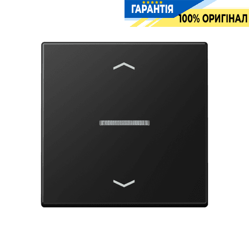 Клавіша з символом «стрілки» JUNG HOME, 1 група, BTA17101PSWM, чорний матовий