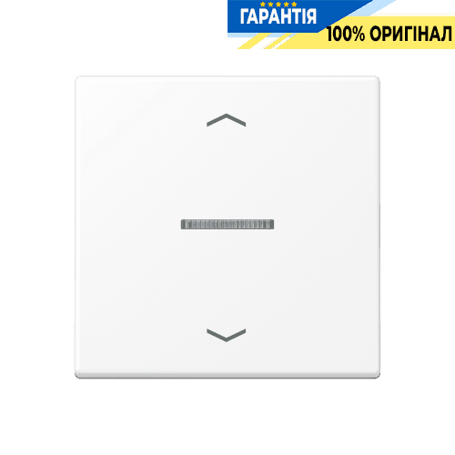 Клавіша з символом «стрілки» JUNG HOME, 1 група, BTA17101PWWM, білий матовий