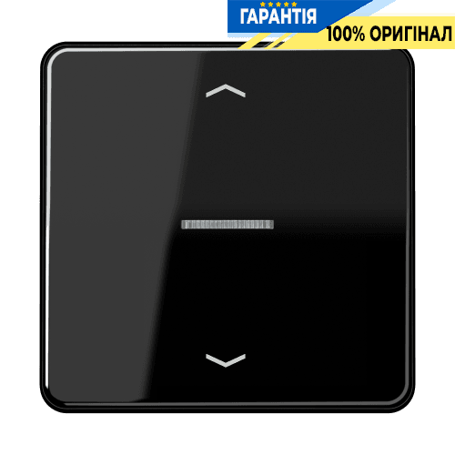 Клавіша з символом «стрілки» JUNG HOME, 1 група, BTCD17101PSW, чорний