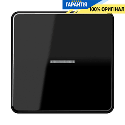 Клавіша JUNG HOME 1 група BTCD17101SW чорний для електропроводки