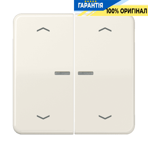 Клавіша з символом «стрілки» JUNG HOME, 2 групи, BTCD17102P, слонова кістка