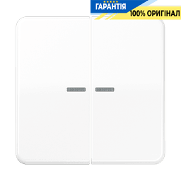 Клавіша JUNG HOME 2 групи біла BTCD17102WW для керування освітленням