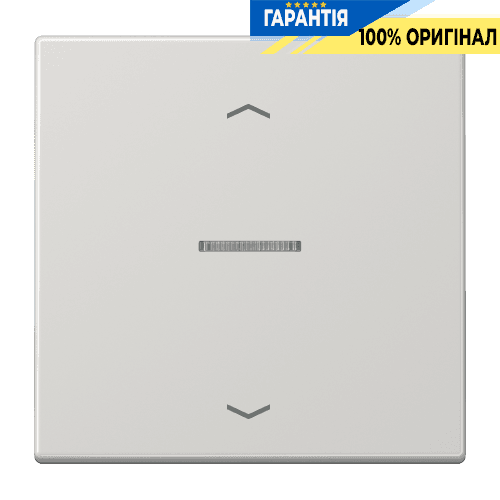 Клавіша з символом «стрілки» JUNG HOME, 1 група, світло-сірий, BTLS17101PLG