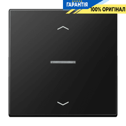 Клавіша з символом «стрілки» JUNG HOME, 1 група, BTLS17101PSWM, чорний матовий