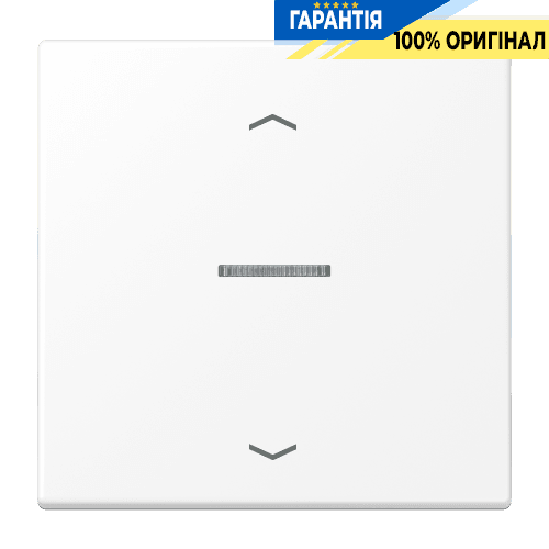 Клавіша з символом «стрілки» JUNG HOME, 1 група, BTLS17101PWWM, білий матовий