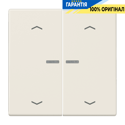 Клавіша з символом «стрілки» JUNG HOME, 2 групи, BTLS17102P, слонова кістка