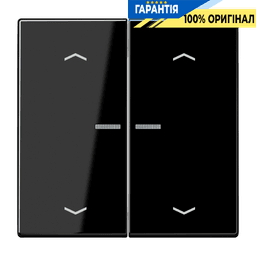 Клавіша з символом «стрілки» JUNG HOME, 2 групи, BTLS17102PSW, чорний