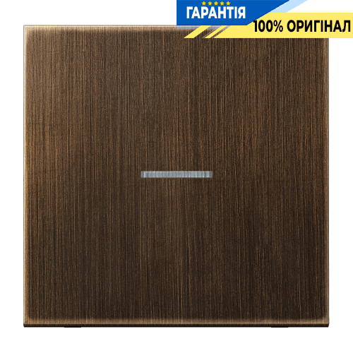 Клавіша JUNG HOME 1 група BTME17101AT латунь Antik