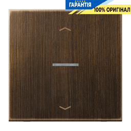 Клавіша з символом «стрілки» JUNG HOME, 1 група, BTME17101PAT, латунь Antik