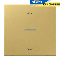 Клавіша з символом «стрілки» JUNG HOME, 1 група, BTME17101PC, латунь Classic