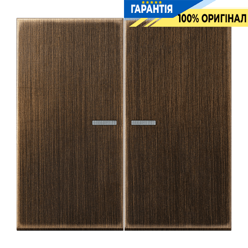 Клавіша JUNG HOME 2 групи BTME17102AT латунь Antik для електропроводки
