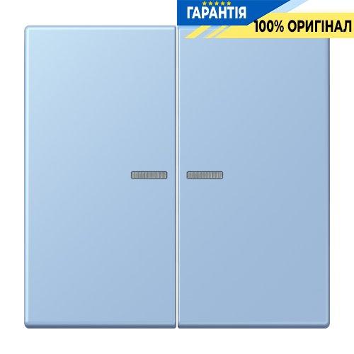 Клавіша JUNG HOME, 2 групи, BTLC17102207, колір outremer moyen (32021)