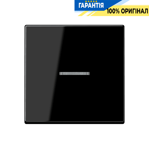 Клавіша JUNG HOME 1 група BTA17101BFSW чорний для електропроводки
