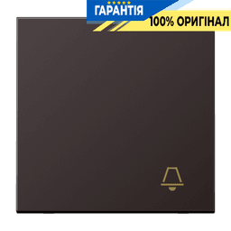 Клавіша з символом "дзвінок" JUNG AL2990KD темна для електроустановок