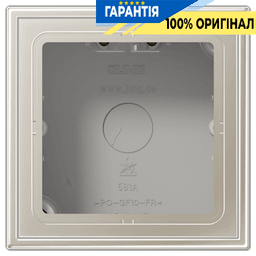 Коробка 1-постова накладного монтажу JUNG ES2581A-L з нержавної сталі