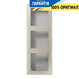 Коробка 3-постова накладного монтажу JUNG ES2583A-L з нержавної сталі